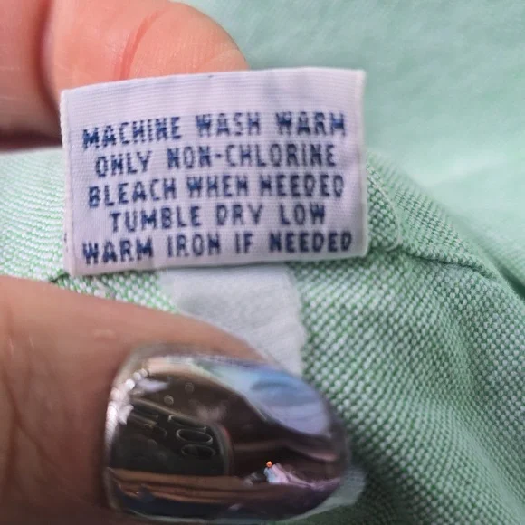 Polo Ralph Lauren Mint Green Button-down Shirt Large - Picture 12 of 12